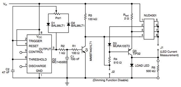 A PWM dimming circuit